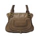 SAC A MAIN CHLOE MARCIE MM EN CUIR MARRON BROWN LEATHER PURSE HAND BAG 1950€