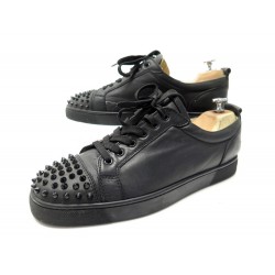 CHAUSSURES CHRISTIAN LOUBOUTIN LOUIS JUNIOR SPIKES 44 CUIR SNEAKERS SHOES 795€
