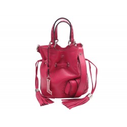 SAC A MAIN LANCEL PREMIER FLIRT PM A10109 CUIR GRAINE ROSE BANDOULIERE BAG 630€