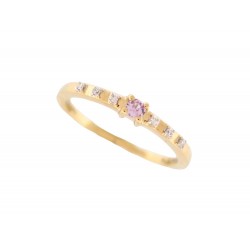 BAGUE MAUBOUSSIN CAPSULE D'EMOTIONS OR JAUNE 18K SAPHIR & DIAMANTS 51 RING 585€