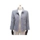 VESTE CHANEL BOUTONS COURTE U01793V20754 38 M TWEED BICOLORE JACKET 7500€