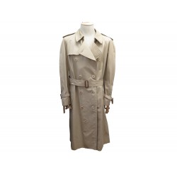 VINTAGE MANTEAU BURBERRYS IMPERMEABLE TRENCH PA30251/8 XL 56 BEIGE COAT 1550€