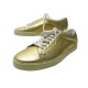 CHAUSSURES CELINE TRIOMPHE TR01L 38 BASKETS CUIR DORE SNEAKERS SHOES 600€