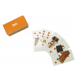 NEUF JEU DE DOMINO HERMES CARTES BLANC WHITE NEW CARDS DOMINOS GAME