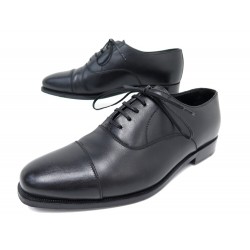 CHAUSSURES BERLUTI 5.5 39.5 RICHELIEU BOUT DROITCUIR NOIR LEATHER SHOES 1670€