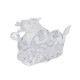 NEUF STATUETTE BACCARAT ZODIAQUE DRAGON EN CRISTAL TRANSPARENT + BOITE 365€