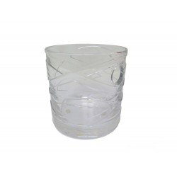 NEUF SEAU A GLACE BACCARAT X ARIK LEVY EN CRISTAL TRANSPARENT ICE BUCKET 650€