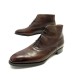 CHAUSSURES JOHN LOBB CANONBURY BOTTINES 7E 41 EN CUIR MARRON LOW BOOTS 1965€