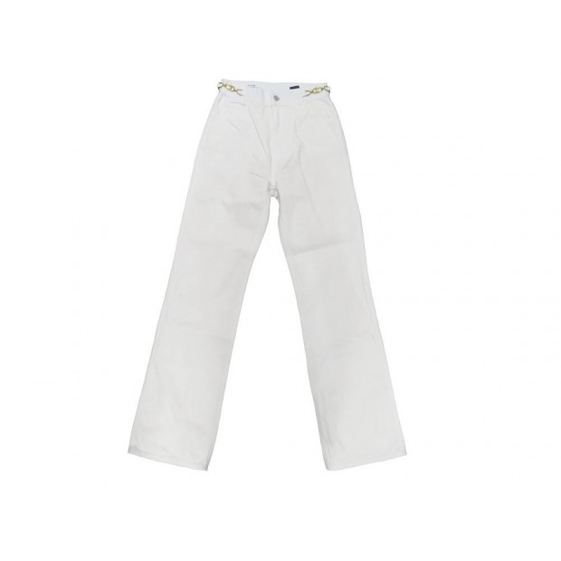 NEUF JEAN CELINE FLARE GOURMETTES TRIOMPHE W_FL_009 27 38 FR M DENIM PANTS 850€