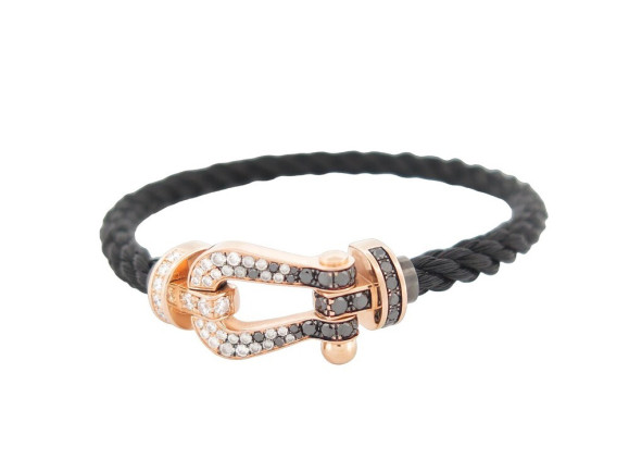 bracelet fred force 10 gm 0b0162 manille or rose