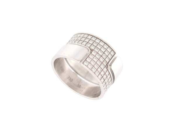bague dinh van seventies gm 223106 t58 or blanc 18k