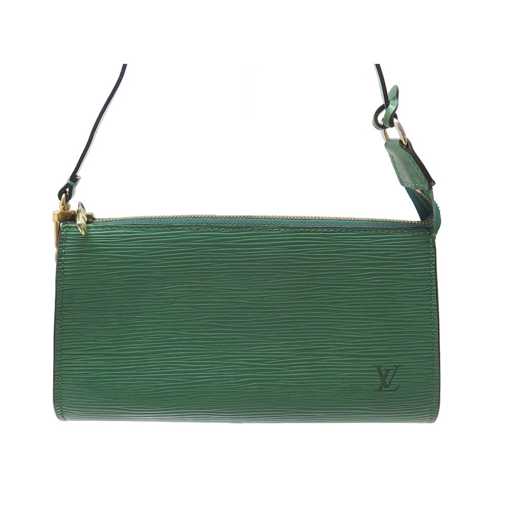 Louis Vuitton Borneo Green Epi Leather Cartouchiere MM - The Palm