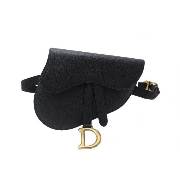 NEUF SAC A MAIN CHRISTIAN DIOR POCHETTE CEINTURE SADDLE WAIST BELT BAG 1150€