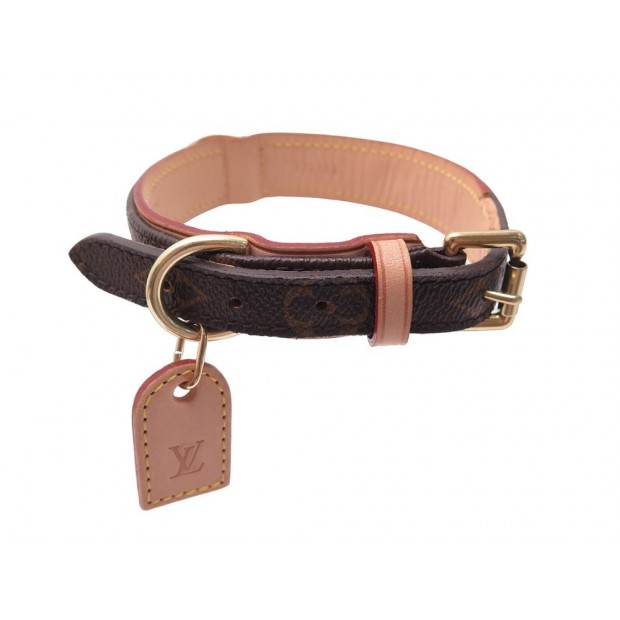 COLLIER POUR CHIEN LOUIS VUITTON MM M58072 TOILE MONOGRAM DOG COLLAR 310€