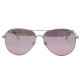 LUNETTES DE SOLEIL CHANEL PILOTE AVIATEUR 4189-T-Q METAL ARGENTE SUNGLASSES 360€