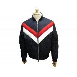 NEUF BLOUSON DSQUARED2 BOMBER S74AM0760 M 50 EN NYLON BLEU MARINE NEW COAT 760€