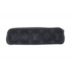 NEUF TROUSSE LOUIS VUITTON ELISABETH TOILE MONOGRAM ECLIPSE GI0199 CLUTCH 325€