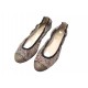 CHAUSSURES CHANEL BALLERINES EN TWEED MULTICOLORE 37 CANVAS FLAT SHOES 790€