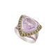 BAGUE MAUBOUSSIN TELLEMENT SUBTILE POUR MOI T53 AMETHYSTE OR BLANC 18K 2440€