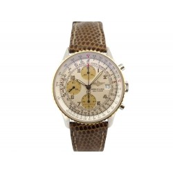 MONTRE BREITLING OLD NAVITIMER D13022 CHRONOGRAPHE AUTO 42M OR ACIER WATCH 5880€