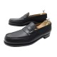 NEUF CHAUSSURES JM WESTON MOCASSINS 180 10.5C 44.5 CUIR GRAINE LOAFER SHOES 770€