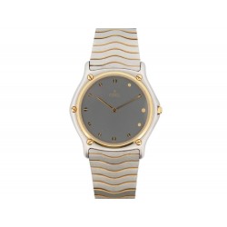 MONTRE EBEL WAVE 181903 34MM QUARTZ OR JAUNE 18K ET ACIER GOLD STEEL WATCH 2200€