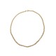 COLLIER CHOPARD CHAINE MAILLE JASERON 43 CM EN OR JAUNE 18K 16.9GR GOLD NECKLACE