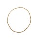 COLLIER CHOPARD CHAINE MAILLE JASERON 43 CM EN OR JAUNE 18K 16.9GR GOLD NECKLACE