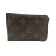 PINCE A BILLETS LOUIS VUITTON M6654 PORTE CARTES TOILE MONOGRAM BILL CLIP 350€