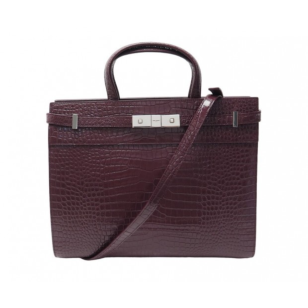 NEUF SAC A MAIN SAINT LAURENT MANHATTAN SHOPPING BANDOULIERE HAND BAG 2200€