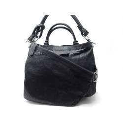 NEUF SAC A MAIN CHLOE WEEKEND VOYAGE EN CUIR NOIR BLACK LEATHER TRAVEL BAG 1490€