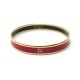 NEUF BRACELET FREY WILLE MADEMOISELLE MONOCHROME T18 EN EMAIL ROUGE 245€