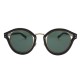 NEUF LUNETTES DE SOLEIL DIOR ELLIPTIC FU285 EN PLASTIQUE NOIR SUNGLASSES 530€