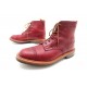CHAUSSURES TRICKERS PR ROYALCHEESE STOW 9.5 43.5 BOTTINES CUIR ROUGE BOOTS 595€