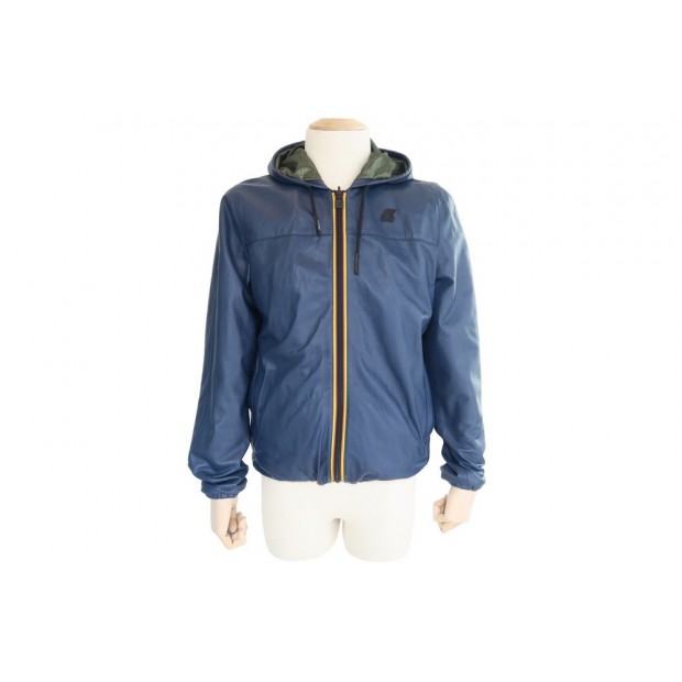 VESTE KWAY JACQUES KL AIR K006WX0 L REVERSIBLE BLEU/VERT 