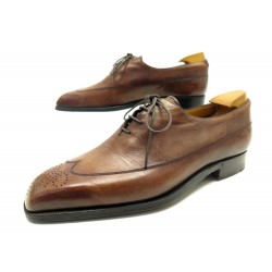 CHAUSSURES BERLUTI RICHELIEU 0794 BOUT FLEURI 4 OEILLETS 7 41 EMBAUCHOIRS 1815€