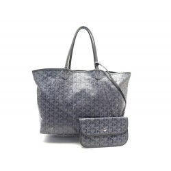NEUF SAC A MAIN GOYARD CABAS SAINT LOUIS GM EN TOILE GOYARDINE GRIS POCHETTE BAG
