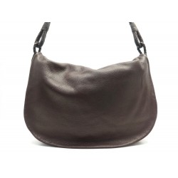 SAC A MAIN BOTTEGA VENETA EN CUIR MARRON BROWN LEATHER HANDBAG 3500€