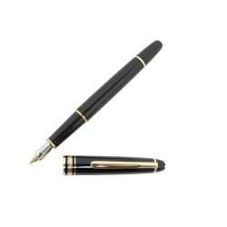 VINTAGE STYLO PLUME MONTBLANC MEISTERSTUCK CLASSIQUE DORE NOIR ECRIN PEN 635€