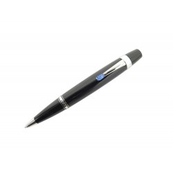 STYLO BILLE MONTBLANC BOHEME 5055 PIERRE BLEU RESINE NOIRE BALLPOINT PEN 715€