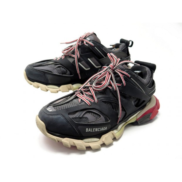 CHAUSSURES BALENCIAGA TRACK 542023 44 BASKETS SNEAKER TOILE CUIR SHOES 895€