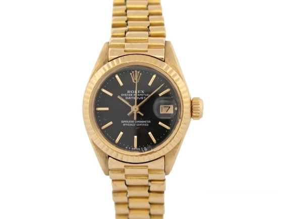 montre rolex 6917 lady datejust 26 mm or 18k