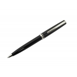 NEUF STYLO BILLE MONTBLANC GENERATION RESINE NOIR ACIER PALLADIE BALL PEN 255€