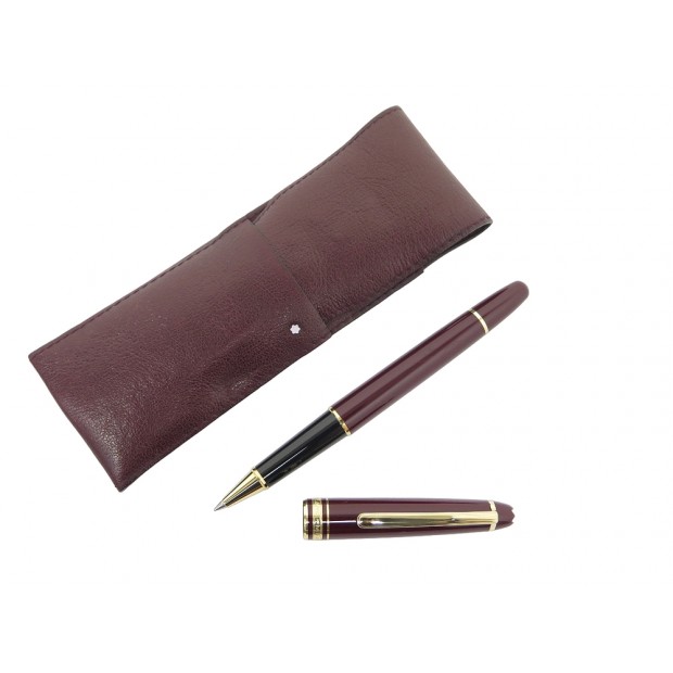 VINTAGE STYLO MONTBLANC MEISTERSTUCK CLASSIQUE ROLLERBALL BORDEAUX ETUI PEN 505€