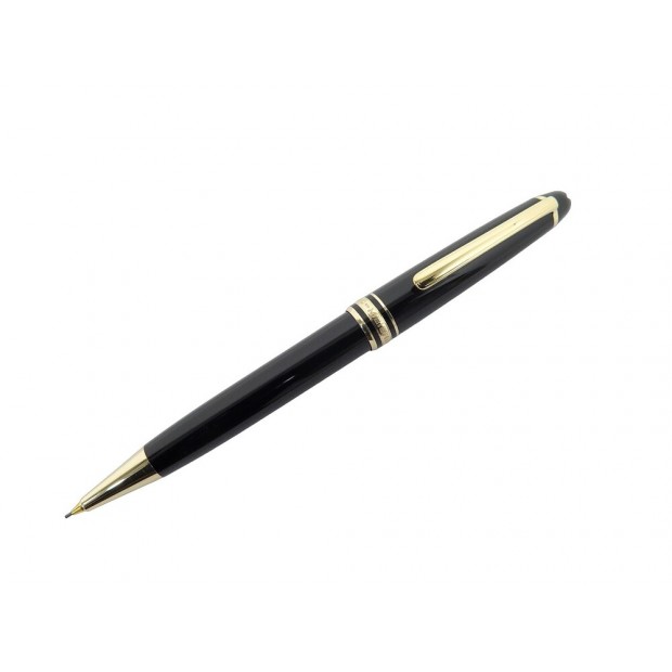 VINTAGE STYLO PORTE MINE MONTBLANC MEISTERSTUCK 0.7 MM MB1273 NOIR DORE PEN 425€