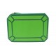 NEUF POCHETTE CHRISTIAN DIOR EN CUIR VERT NEW GREEN LEATHER POUCH CLUTCH 650€