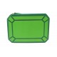 NEUF POCHETTE CHRISTIAN DIOR EN CUIR VERT NEW GREEN LEATHER POUCH CLUTCH 650€