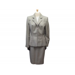 VINTAGE ENSEMBLE CHRISTIAN DIOR TAILLEUR VESTE + JUPE 42 L JACKET SKIRT 5300€