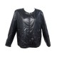NEUF MANTEAU CHANEL P43461V31559 DOUDOUNE XL 48 EN NYLON NOIR BLOUSON COAT 4700€