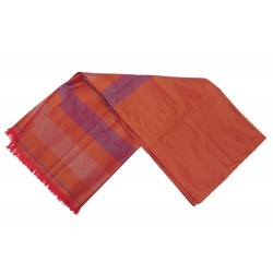 FOULARD HERMES ETOLE A RAYURES SOIE MULTICOLORE STRIPPED SILK SCARF 1000€